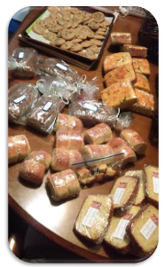 Various Breads/ Confections